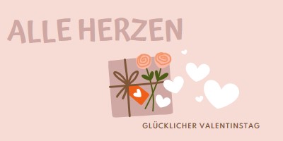 Alle Herzen pink whimsical-color-block