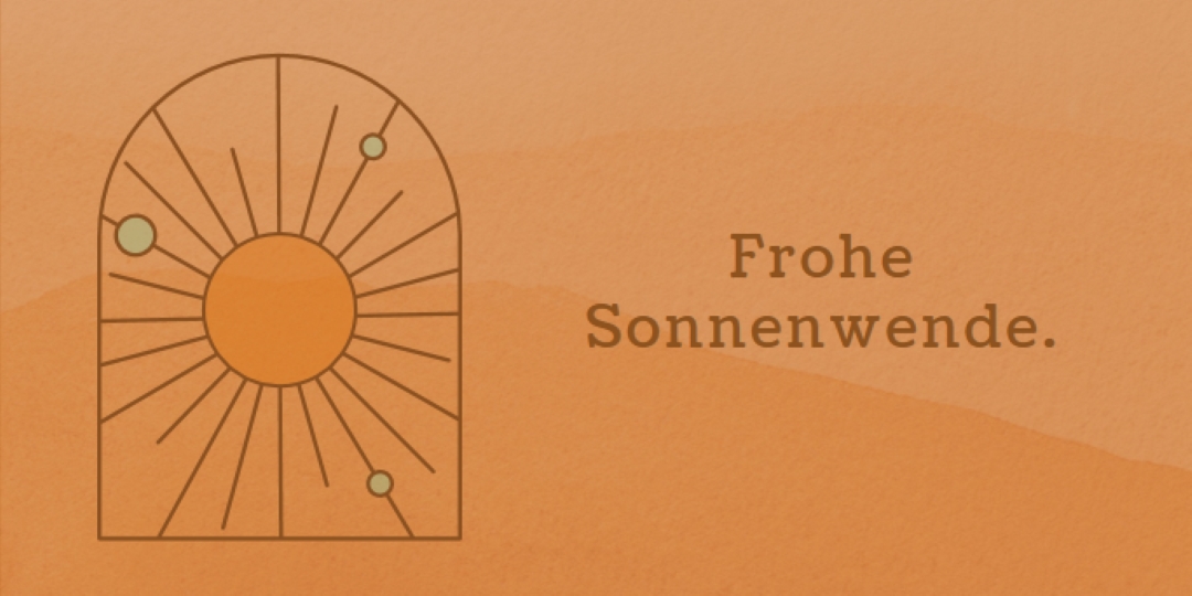 Gut für die Sonnenwende orange organic-boho