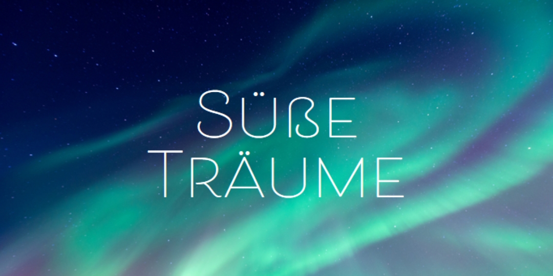 Süße Träume Nachthimmel blue modern-simple