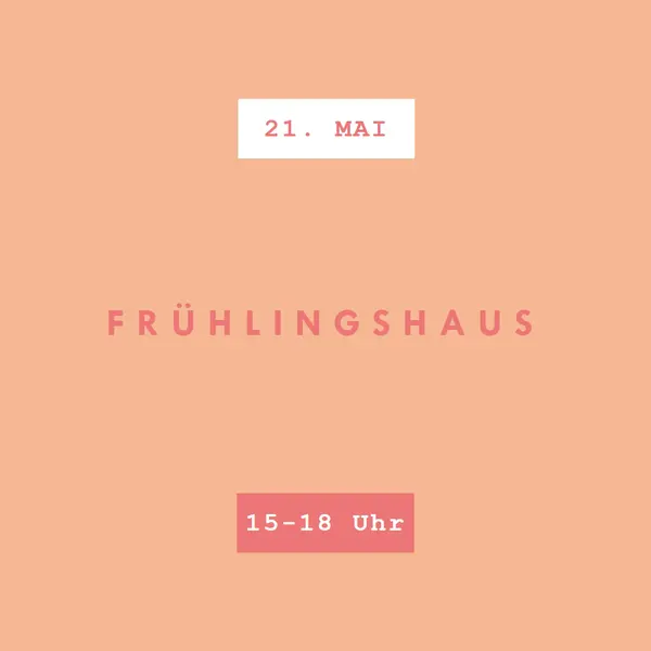 Frühlings pastell orange modern-simple