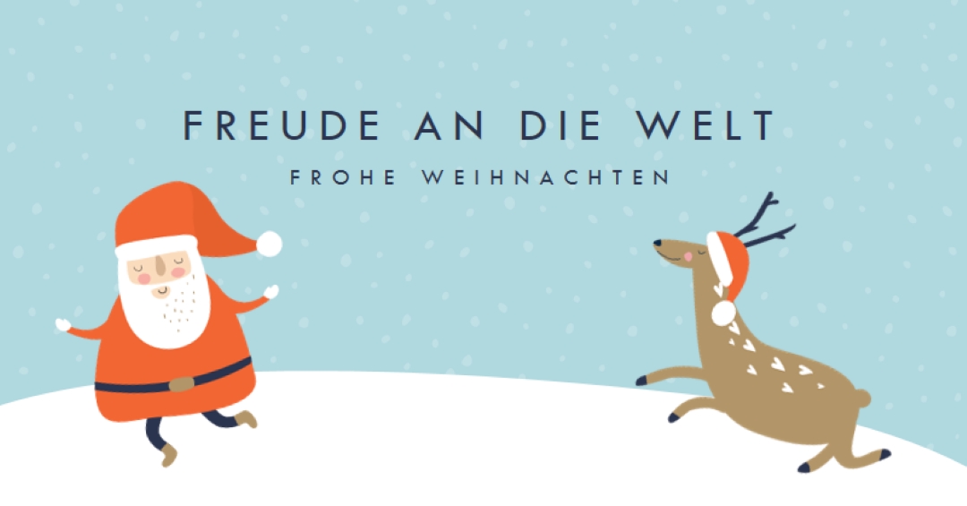 Rentierspiele blue whimsical-color-block