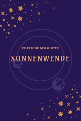 Der Winter kommt purple organic-boho