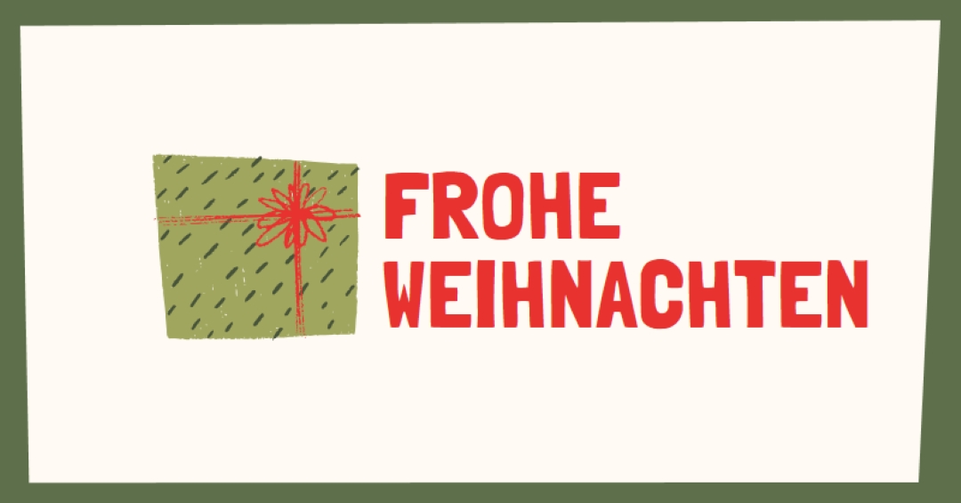 Frohes Weihnachtsgeschenk white whimsical-color-block