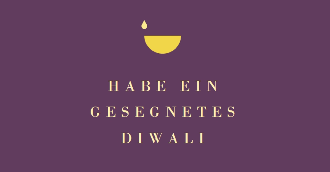 Diwali Segen purple modern-simple