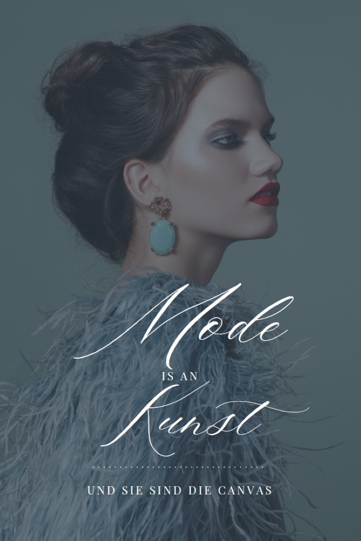 Kunstwerk blue modern-simple