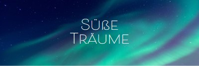 Süße Träume Nachthimmel blue modern-simple