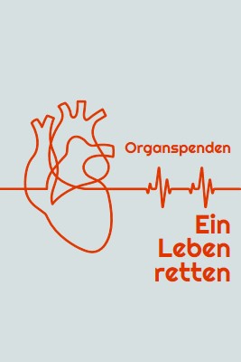 Organspender werden blue whimsical-line