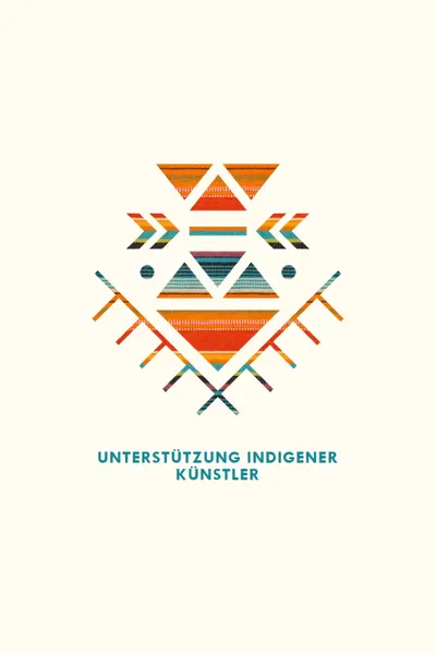 Unterstützung indigener Künstler white modern-geometric-&-linear