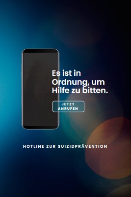 Bitten Sie um Hilfe blue modern-simple