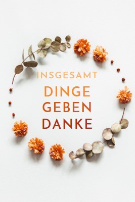 In allen Dingen danke gray modern-simple