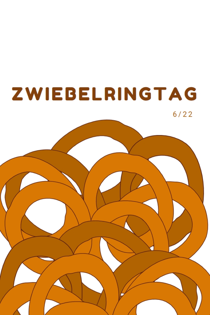 Ringe ums Dutzend orange whimsical-line
