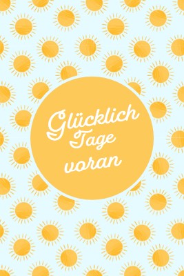 Sonnenflecken yellow whimsical-color-block