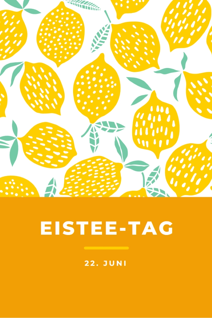 Lebenszitronen sind für Eistee orange whimsical-color-block