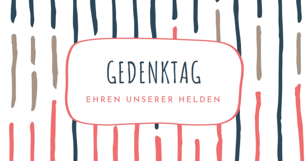 Ehren unserer Helden white whimsical-line