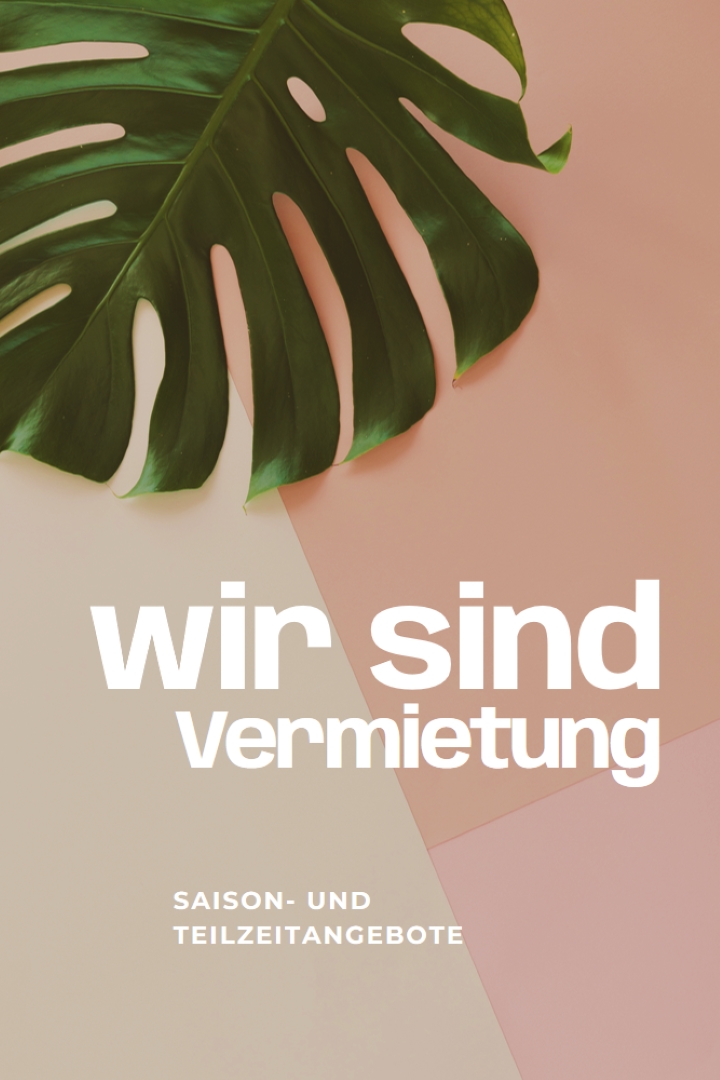Wir stellen Saisonarbeiter ein pink modern-simple