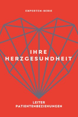 Ihre Herzgesundheit red modern-bold