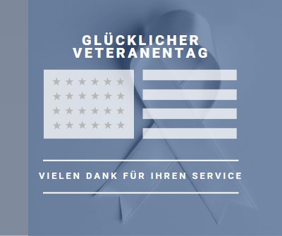 Us-Veteranen ehren gray modern-simple