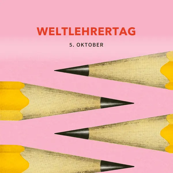 Feature-Lehrer pink modern-bold