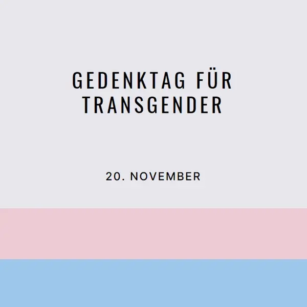 Transleben sind wichtig gray modern-simple