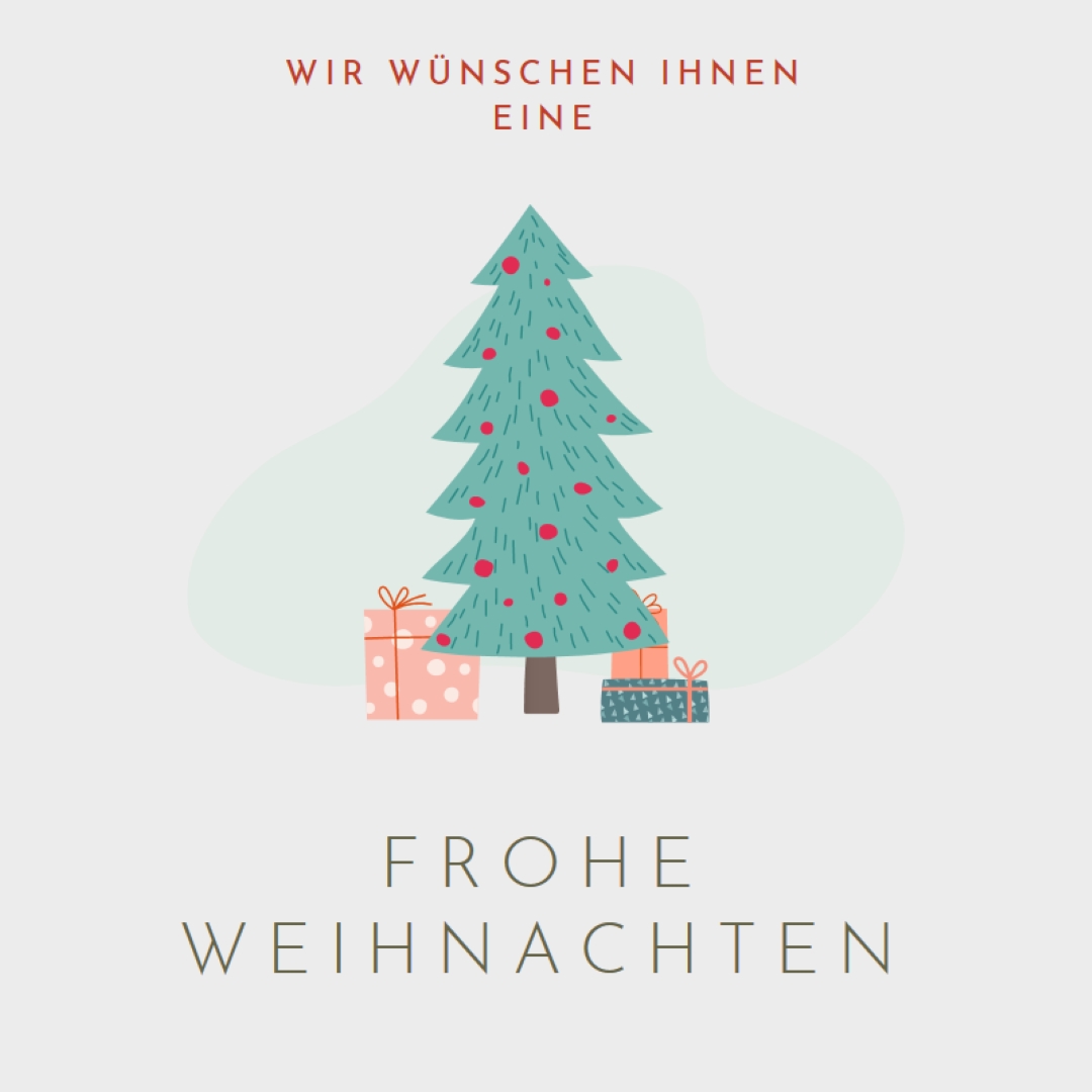 Frohe Weihnachten wünschen pink whimsical-color-block