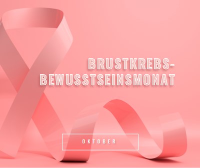 Brustkrebsbewusstsein pink modern-bold