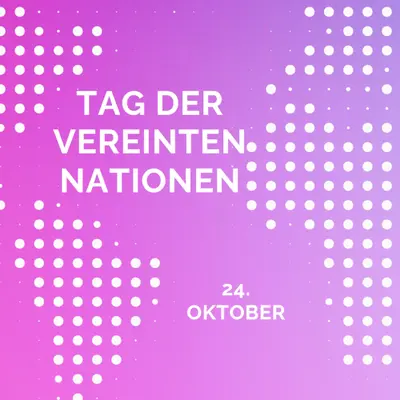 Vereint stehen wir purple modern-bold