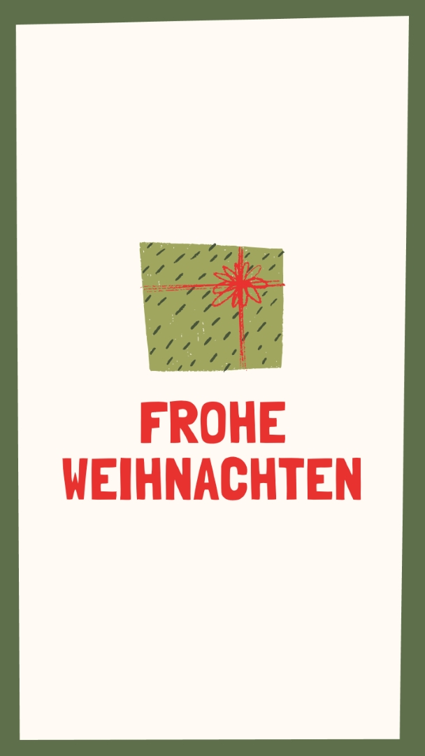Frohes Weihnachtsgeschenk white whimsical-color-block