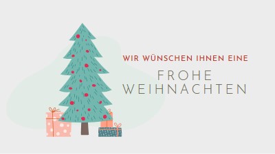 Frohe Weihnachten wünschen pink whimsical-color-block