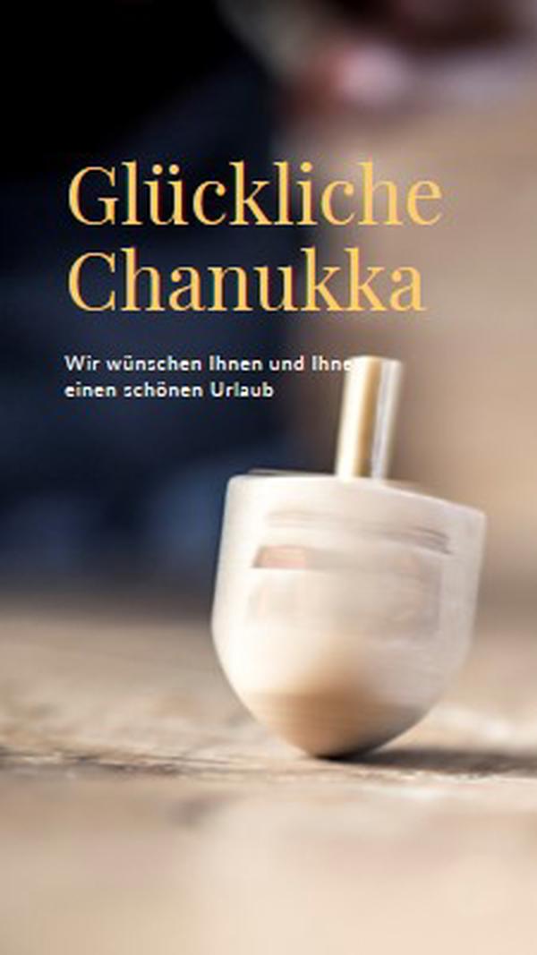 Die Schönheit von Chanukka yellow modern-simple