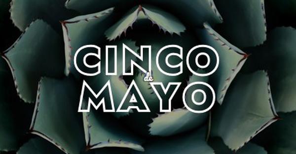 Feiern Sie Cinco de Mayo green modern-bold