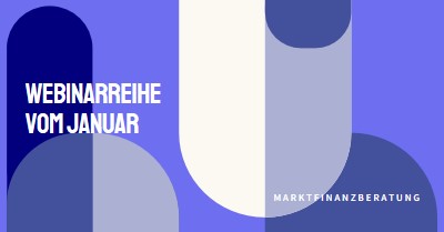 Webinarreihe vom Januar blue modern-bold