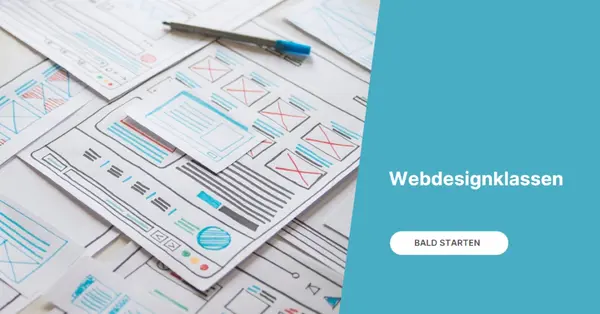 Webdesignklassen blue modern-simple