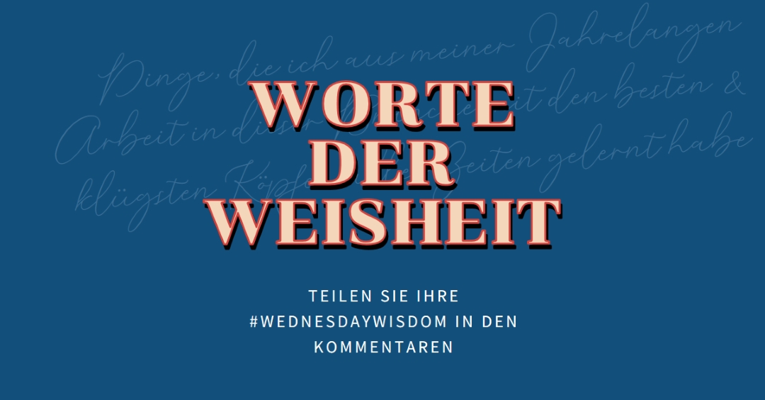 Word auf die Weisen blue modern-simple