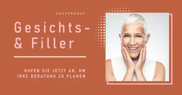 Verkauf von Gesichts- und Füllstoffen orange modern-geometric-&-linear