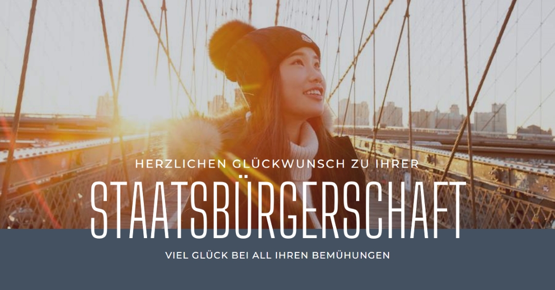 Ein neuer Bürger blue modern-geometric-&-linear