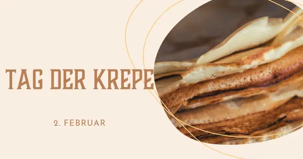 Es ist ein Crêpe-Tag brown organic-simple