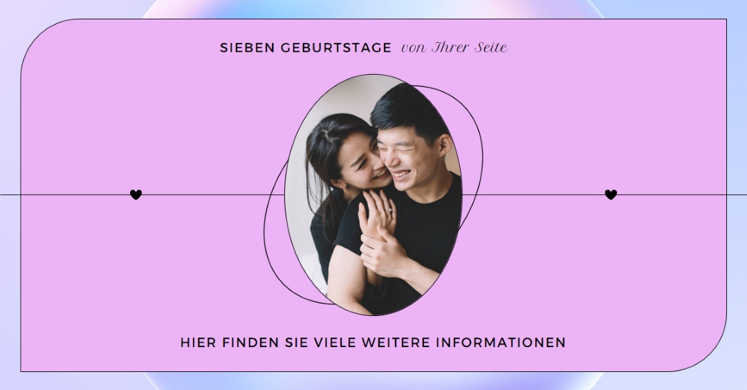 Herzlichen Glückwunsch zum Geburtstag, Liebe purple modern,minimal,clean