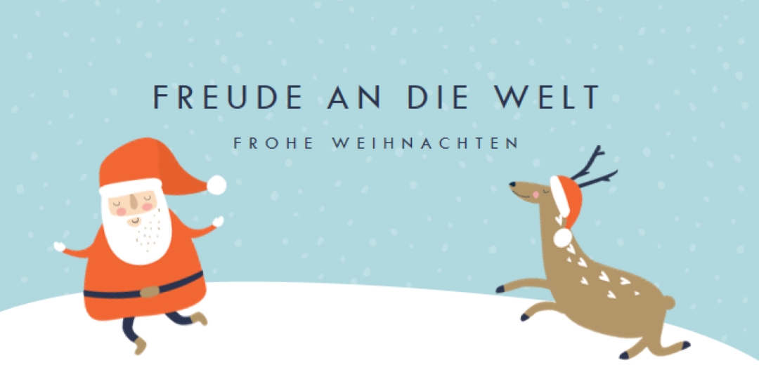 Rentierspiele blue whimsical-color-block