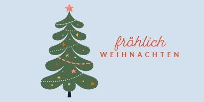 O Weihnachtsbaum green whimsical-color-block