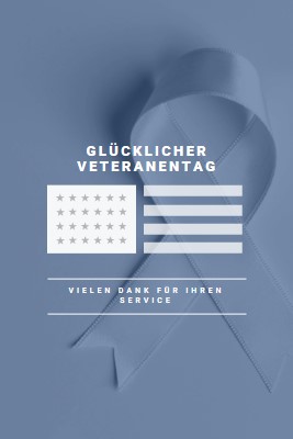 Us-Veteranen ehren gray modern-simple