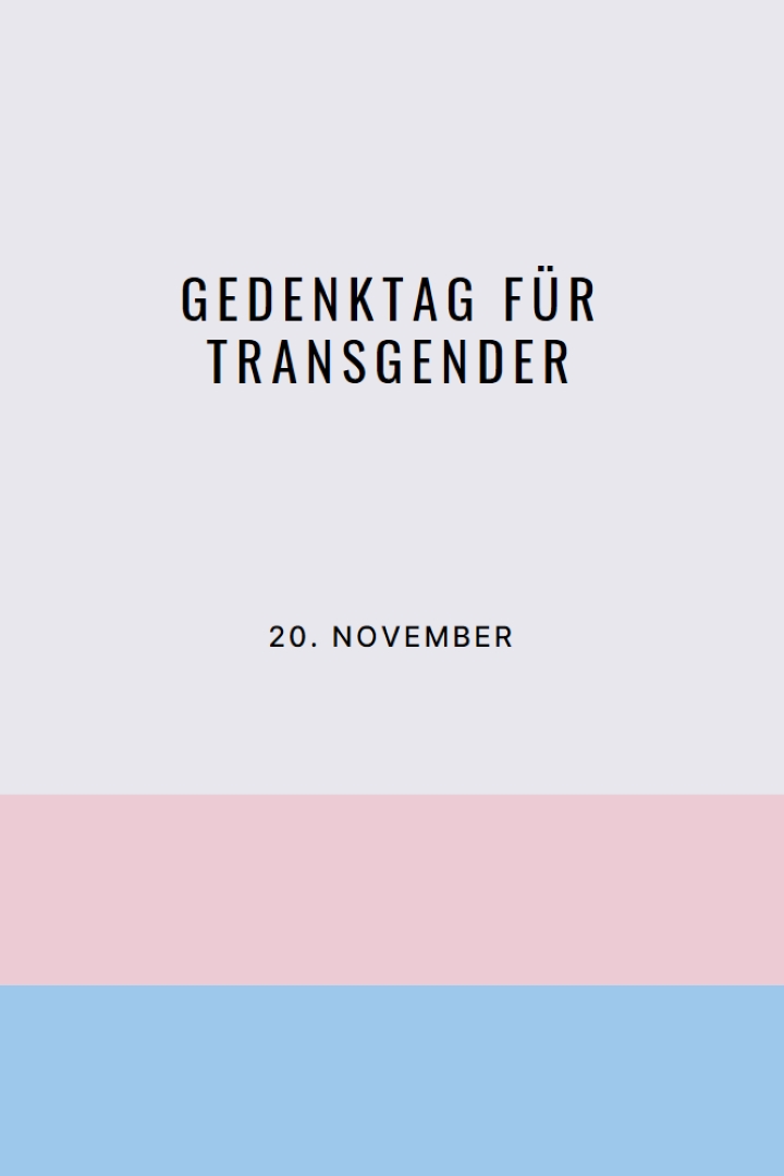 Transleben sind wichtig gray modern-simple