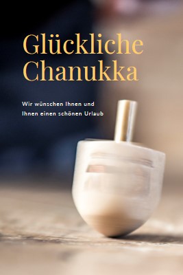 Die Schönheit von Chanukka yellow modern-simple