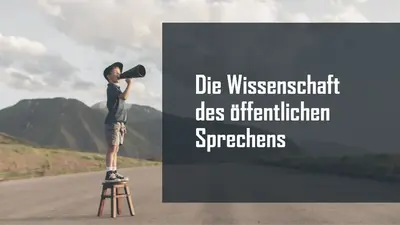 Nostalgische Geschäftspräsentation