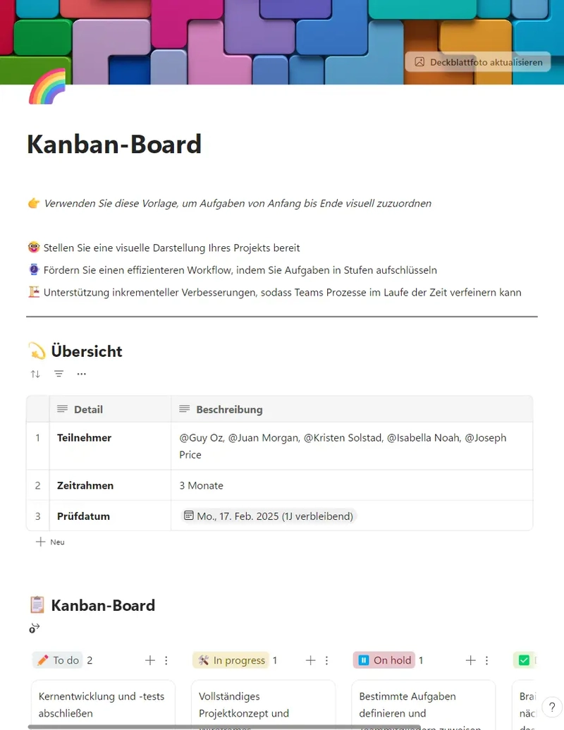 Kanban-Board