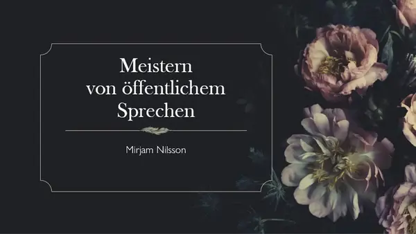 Blumenmuster modern color block