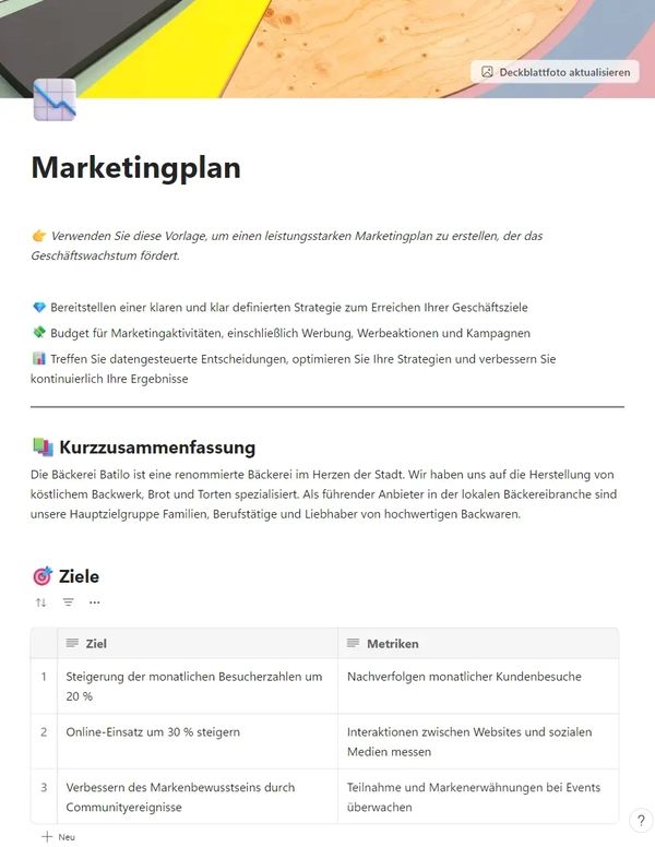 Marketingplan