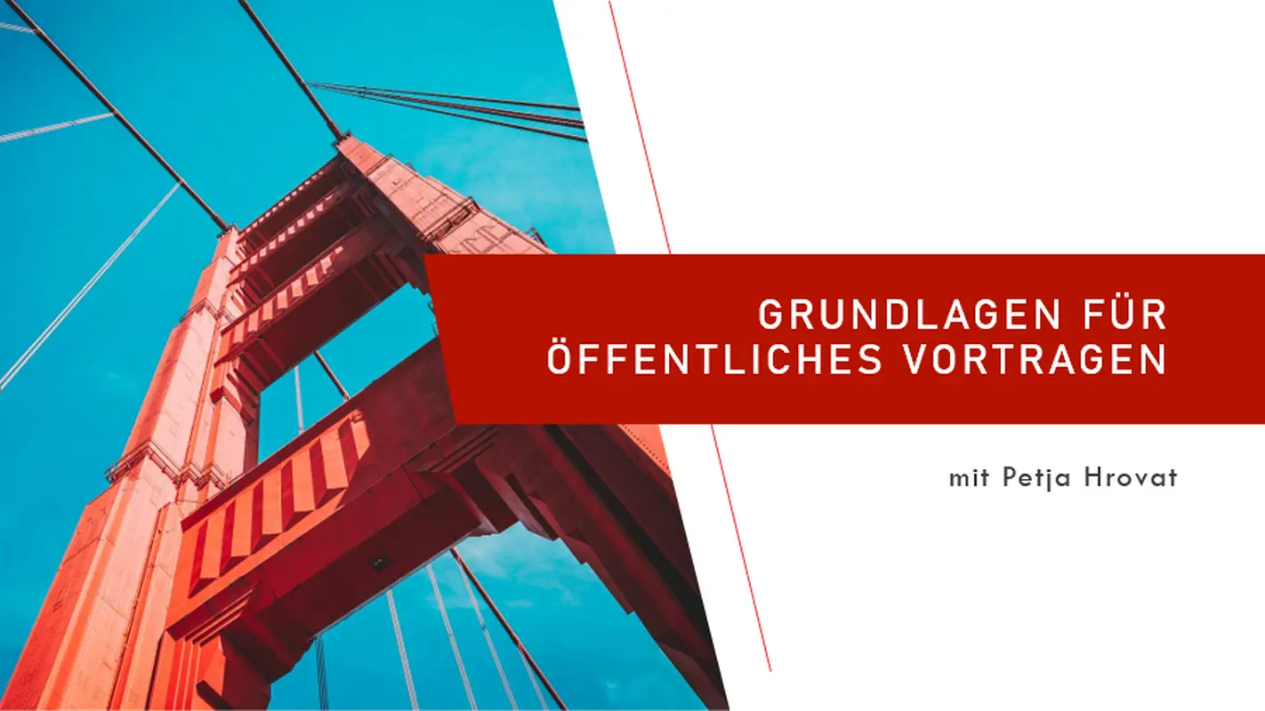 Präsentation „Kreative Perspektive“ modern-bold