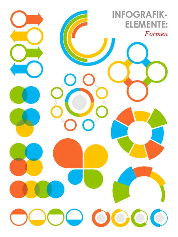Infografik-Formen modern-simple