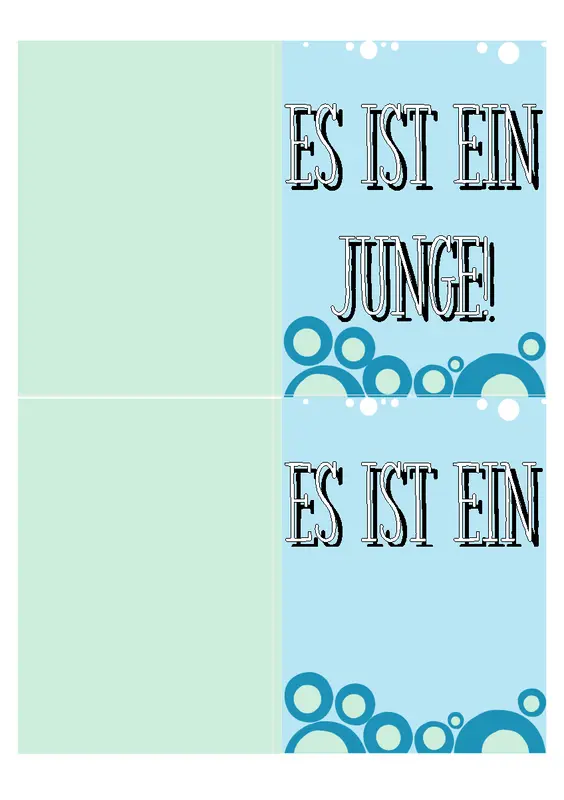 Einladung für Babyparty – Junge whimsical-color-block