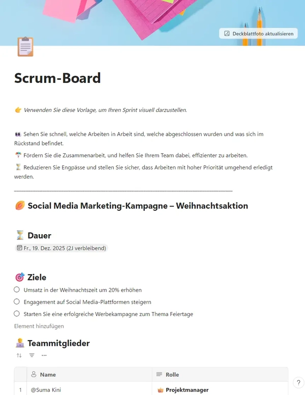 Scrum-Board